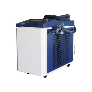 เครื่องเชื่อมไฟเบอร์เลเซอร์แบบพกพา 4 in <span class=keywords><strong>1</strong></span> กำลังไฟ 1500W ยี่ห้อ Raycus ระบบระบายความร้อนด้วยน้ำ สำหรับเชื่อมโลหะ ทำความสะอาด และตัด - Product Image 5