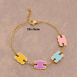 Pulsera de Acero Inoxidable 316 de Alta Calidad, Color Moderno, Pulsera TOUSES, Regalo de Joyería para Mujer - Product Image 1