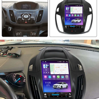9,7-Zoll Tesla Vertikales Android-Stereo für Ford Kuga 2013-2018 IPS-Touchscreen GPS Kabelloses CarPlay Android Auto DSP SWC AHD Rückfahrkamera