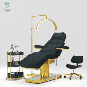 미용실 전기 치료 침대 속눈썹 의자 안락 의자 미용실 침대 살롱 가구 세트 판매 - Product Image 4