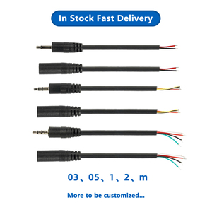 Cable de Audio Macho de 4 Polos, 28AWG, 4 Núcleos, 2 Metros, para Auriculares VR, Arnés de Extensión Immersive-Link, Conexión de Audio para Micrófono de Conferencia - Product Image 4