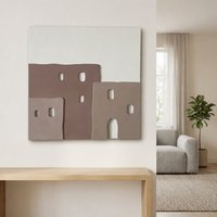 Art déco mural pour la maison (25B-1848) - Décoration de salon en MDF