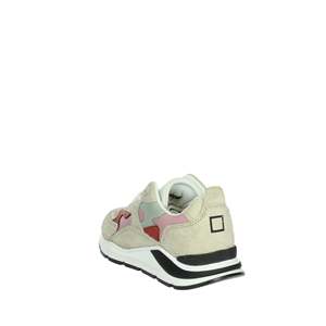 D.A.T.E. Zapatillas Deportivas para Niña J391-FG-HA-PK2 Beige Fucsia, Modernas, de Lona - Product Image 2