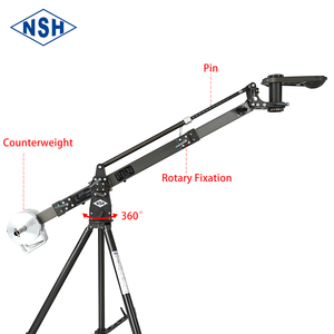 NSH Télescopique Jimmy Jib Camera Crane Jib Arm <span class=keywords><strong>avec</strong></span> Trépied - Product Image 3