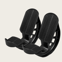 Pédale d'étirement du mollet mécanique pour usage intérieur, appareil de massage et d'étirement du tendon d'Achille et du muscle soleus, avec plaque inclinée pour positionnement
