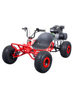 Kart électrique à essence 50-200CC 4 temps avec pneus de 6 pouces pour adultes - Utilisation tout-terrain hors route