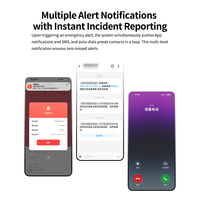 Système d'alarme PGST avec écran tactile 7 pouces, kit de sécurité WiFi 4G, hub intégré Tuya Smart Life, prise en charge multilingue