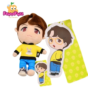 Peluche Personalizado de Personaje de Dibujos Animados, Muñeco de Ídolo Coreano con Relleno de Algodón PP para Colección de Fans Infantiles - Product Image 2