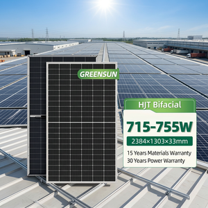 HJT Bifacial PV <strong>Solar</strong> 715w 720w 730w 740w 750w <strong>Perovskite</strong> Photovoltaic <strong>Solar</strong> Energy <strong>Panel</strong> 755Watt <strong>Price</strong> - Product Image 1