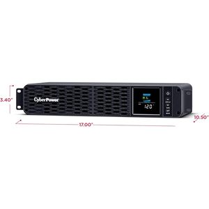 CyberPower CP1500PFCRM2U 1500VA 1000W ยูพีเอส แบตเตอรี่สำรอง ป้องกันไฟกระชาก 8 ช่องเสียบ AVR แบบติดตั้งบนแร็ค 2U - Product Image 4