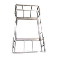 Pièces de tôlerie automobiles personnalisées en acier inoxydable, supports de châssis de voiture, composants de fabrication par découpe laser CNC et pliage