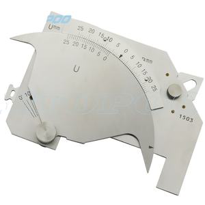 WGU-8M Roestvrijstalen Lasnaad Meter Nonius Remklauw Inspectie Gauge Lashoek Liniaal - Product Image 3