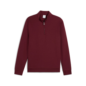 Custom Spandex Poliéster Hombres Ligero Ruby Shimmer 1/4 Zip Pullover Golf <span class=keywords><strong>Athletic</strong></span> Quarter Zip <span class=keywords><strong>Sudadera</strong></span> - Product Image 5