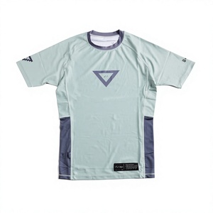 Rashguard personnalisé BJJ, Rashguard MMA, Rashguard Jiu Jitsu, Rashguard No Gi, T-shirt de compression, Rashguard de grappling, Rashguard à manches courtes R - Product Image 3