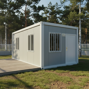 Casa Contenedor Modular Prefabricada Solar de 40 pies, Rectangular, para Hotel/Villa, con Panel Sándwich, Diseño Moderno y Transpirable - Product Image 5