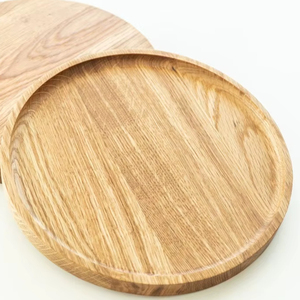 Plateau en bois poli fait main personnalisable et écologique avec options de gravure – Cadeau personnalisé pour la maison et les réceptions - Product Image 1
