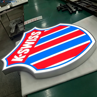 Huruf Tanda Toko LED Custom Bercahaya, Logo Akrilik 3D, Papan Nama Bisnis, Iklan Toko, Signage Berlampu