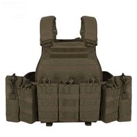 JinTeng Fournisseur tactique d'usine Polyester 1000D de haute qualité Extension facile Porte-plaque MOLLE Gilet d'entraînement tactique en plein air