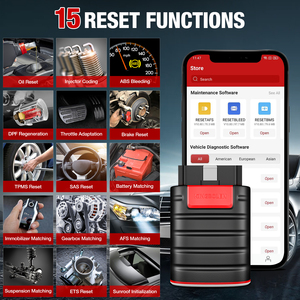 Ediag New Version Full Systems BT Car Diagnostic Tool Obd2 Scanner Bi-Directional Active Test <strong>Ecu</strong> <strong>Coding</strong> for 2 Years - Product Image 3
