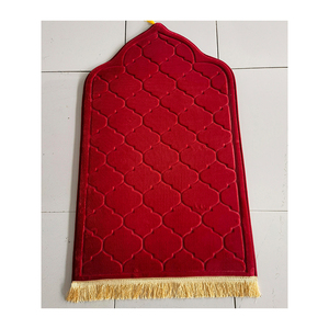 <span class=keywords><strong>Tapis</strong></span> <span class=keywords><strong>de</strong></span> prière en flanelle gaufrée fabriqué à la machine, couleur unie, épais, antidérapant, adapté aux animaux domestiques, réversible, avec pompons, fabricants <span class=keywords><strong>de</strong></span> <span class=keywords><strong>tapis</strong></span> <span class=keywords><strong>de</strong></span> prière - Product Image 1