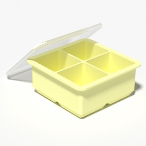 Moule à glaçons carré en silicone grand format, durable, avec logo personnalisé, pour la vente en gros - Product Image 5
