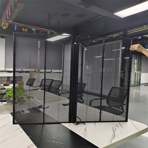 Écran LED transparent grand format à grille RGB haute luminosité et pleine couleur pour l'animation en magasin de détail, centre commercial, intérieur - Product Image 4