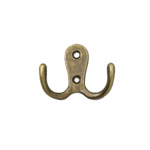 Crochets muraux en alliage de zinc, argent bronze, crochet simple pour armoire, penderie, manteau, cuisine, salle de bain, porte - Product Image 3