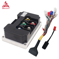 Kits de contrôleur de moteur Fardriver ND72450 48V-72V DC 450A 3000W-5000W avec écran LCD DKD et accélérateur