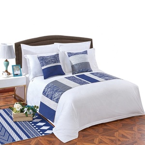 CFL En Gros Luxe 100% Coton Hôtel <span class=keywords><strong>Lin</strong></span> <span class=keywords><strong>Housse</strong></span> De Couette Drap De <span class=keywords><strong>Lit</strong></span> Ensemble De Literie D'hôtel - Product Image 4