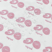 Wholesale Customized Biodegradable Eco-Friendly PE Greaseproof Deli Wrap Paper Oil Proof Single-Sided Sandwich Hamburger Paper