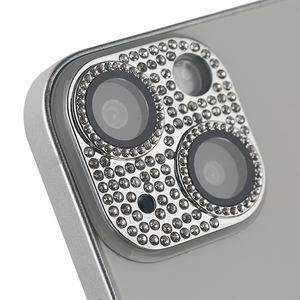 <span class=keywords><strong>Protector</strong></span> de lente de cámara de cristal templado, para <span class=keywords><strong>iPhone</strong></span> con diamantes, Vidrio templado - Product Image 5