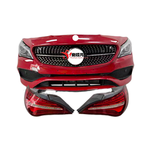 Kit carrosserie pare-chocs original de haute qualité 2017-2023 amélioré CLA 45 <span class=keywords><strong>AMG</strong></span> W117 W247 <span class=keywords><strong>GLA</strong></span> 180 <span class=keywords><strong>GLA</strong></span> <span class=keywords><strong>200</strong></span> GLA220 GLA25 pour Mercedes Benz - Product Image 3