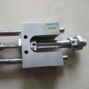 Cylindre piloté Festo FEN-12-16-25 19168 à double tige de piston, corps en acier, magnétique, pour usage industriel - Product Image 4