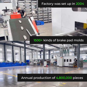 Plaquettes de frein avant basses OEM KD2482 nouvel état <span class=keywords><strong>céramique</strong></span> semi-métallique pour TOYOTA - Product Image 6