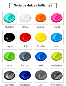 CARLAS Material brillante auto-adhesivo brillante de color caramelo coche vinilo de la película - Product Image 4