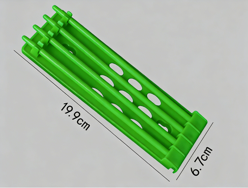 Telaio con anello per i piedi verde