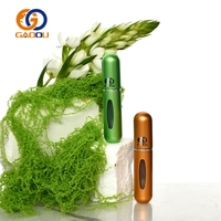Prix d'usine – Atomiseur de parfum de voyage rechargeable en aluminium de 5 ml, mignon et très demandé, en stock