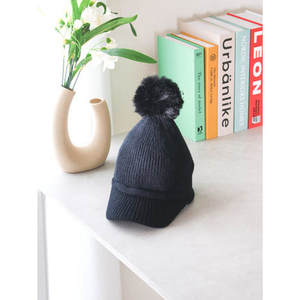 Bosong Women's Sweaters Accessory Elegant <b>Pom</b> <b>Pom</b> Cap <b>Hat</b> - Product Image 1