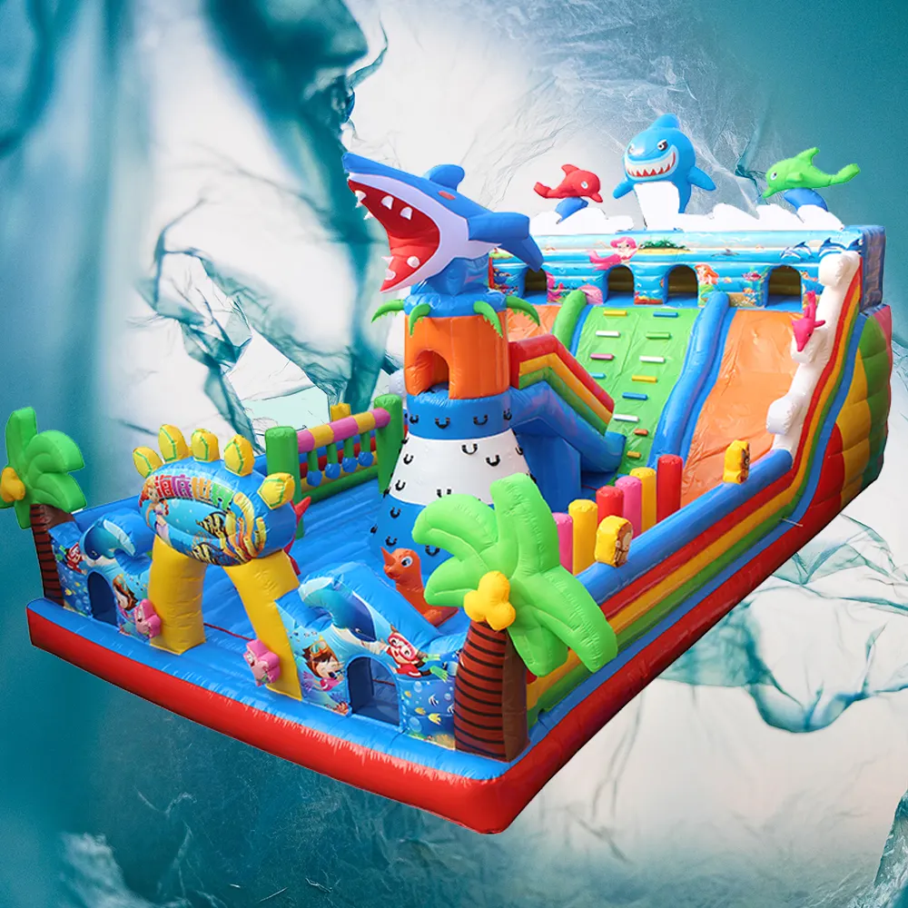 Custom Under Water Sea World Float Inflatable Park World S Largest Inflatable Water Park Playground