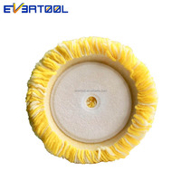 EVERTOOL Boule de polissage en laine torsadée 100% naturelle 4 plis de 8 pouces pour polissage et application automobile