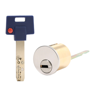 Xi lanh khóa vành với rãnh rắn trên các phím Chân kính thiên văn đơn tương tác an ninh cao khóa cửa xi lanh - Product Image 1