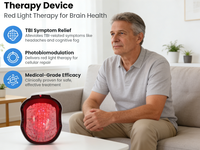 Casque de photobiomodulation pour soins aux personnes âgées, stimulation cérébrale par neurofeedback, utilisation clinique, ODM 810nm 1070nm
