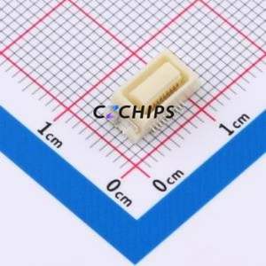 DF17(4.0)-20DS-0.5V(57) Board-to-Board & Backplane Connector SMD,P=0.5mm Connector 0.5mm Vertical Mount 2 300mA - Product Image 1
