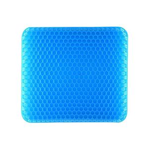 Summer Gel Seat <b>Cushion</b> Breathable Honeycomb Design PVC & Ice Crystal Cool <b>Cushion</b> Model Car Seat Pet Stool Butt Cooling <b>Pad</b> - Product Image 6