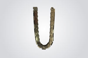 โซ่สแตนเลสเปิดหน้าต่างขนาด4นิ้วเส้นผ่านศูนย์กลางลูกกลิ้ง7.75มม. และขนาด12.7มม. สำหรับอุตสาหกรรมร้านอาหาร - Product Image 2