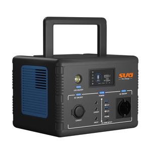 Station d'alimentation portable SUG SIPS-600W 600W LiFePO4 avec panneau solaire, contrôleur MPPT, batterie externe, charge sans fil, lampe de poche - Product Image 4