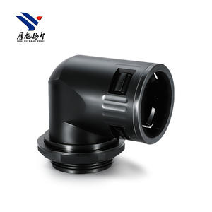 Conector rápido de <span class=keywords><strong>conducto</strong></span> de codo de nailon impermeable con aislamiento de 90 grados ajustable <span class=keywords><strong>flexible</strong></span> - Product Image 5