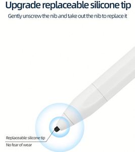 ปากกาสไตลัสหน้าจอแสดงผลพลังงาน <span class=keywords><strong>LCD</strong></span> สำหรับ Apple pencil 2 1 2023 2018 iPad Pro 11 12.9 iPad Air 3 iPad Mini-Plastic Material - Product Image 6