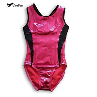Justaucorps de gymnastique et de danse personnalisé en spandex pour filles, avec design par sublimation, pour la performance, vente en gros