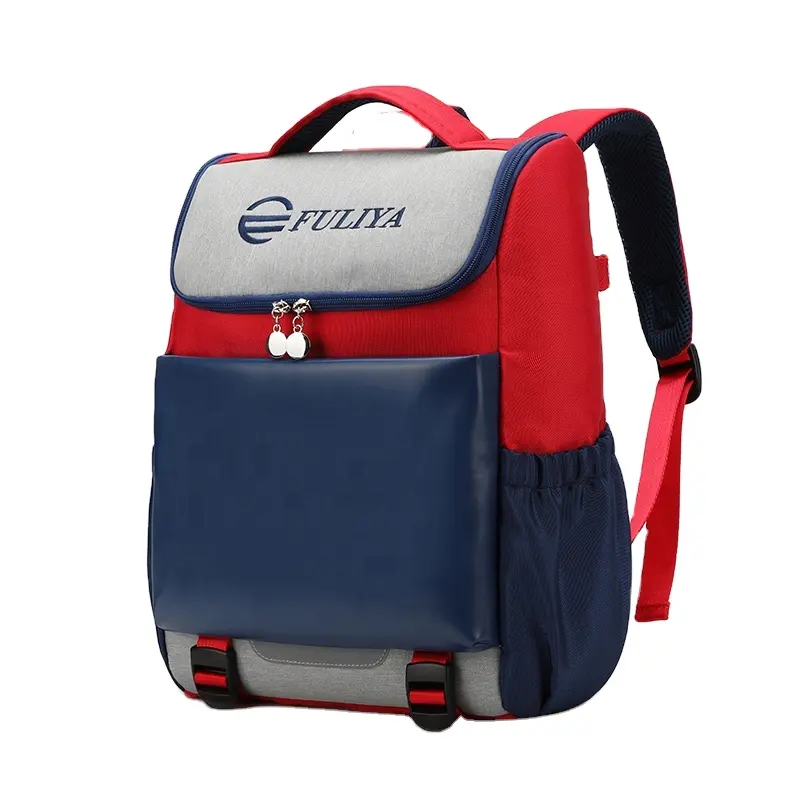 FULIYA Large Capacity Shoulder School Bag for Boys Girls Waterproof Children Kids Backpack School Bags